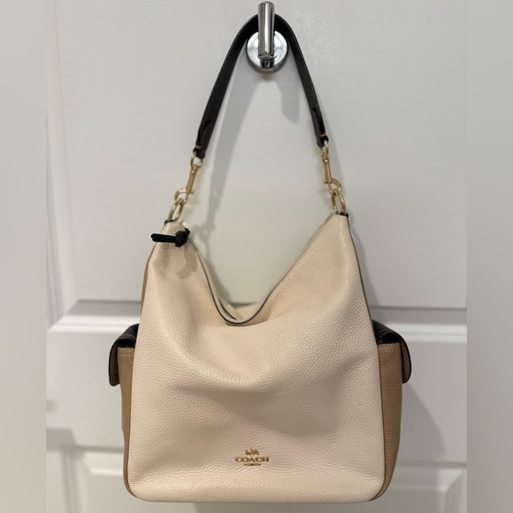 Coach Handbags - Coach Pennie Shoulder Bag, Colorblock, Missing Long Strap & Hangtag, GENTLY USED